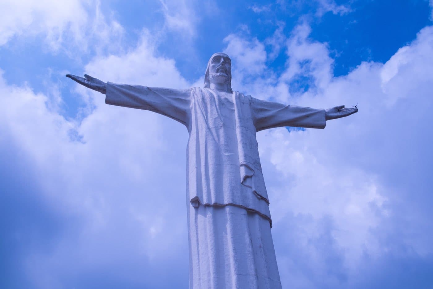 Cristo Rey, sobre el cerro de los Cristales