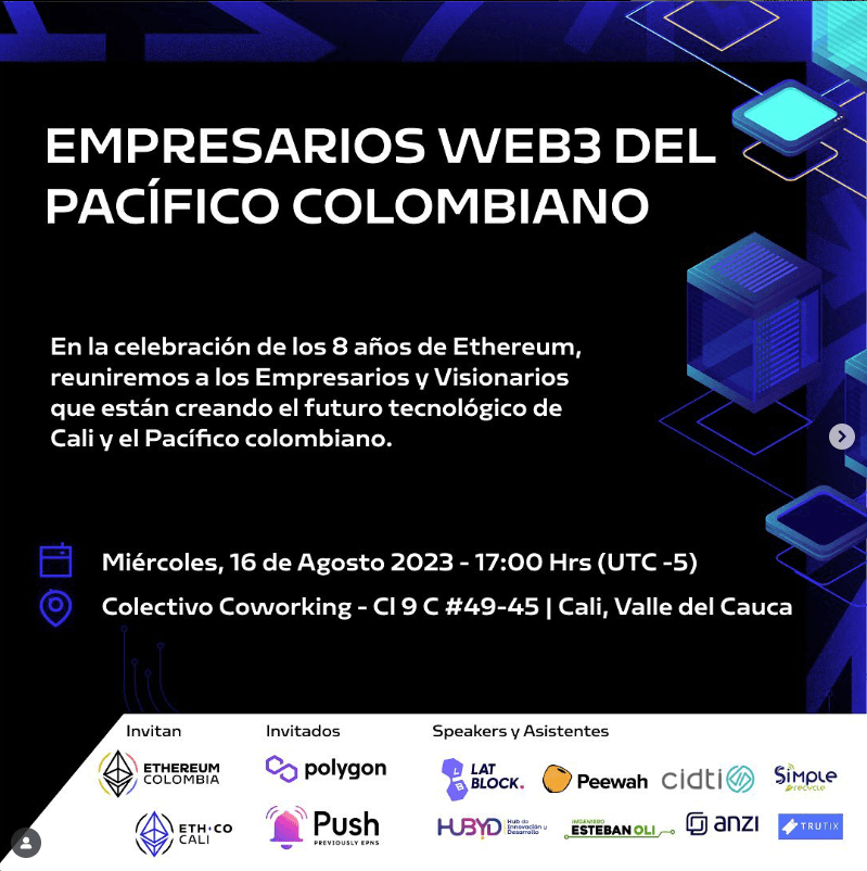 Ethereum Birthday 2023 - Empresarios Web3