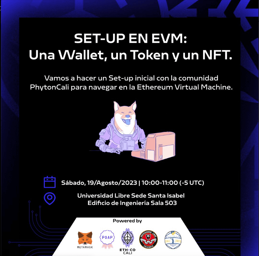 Workshop: Set-up en EVM: Una Wallet, un Token y un NFT