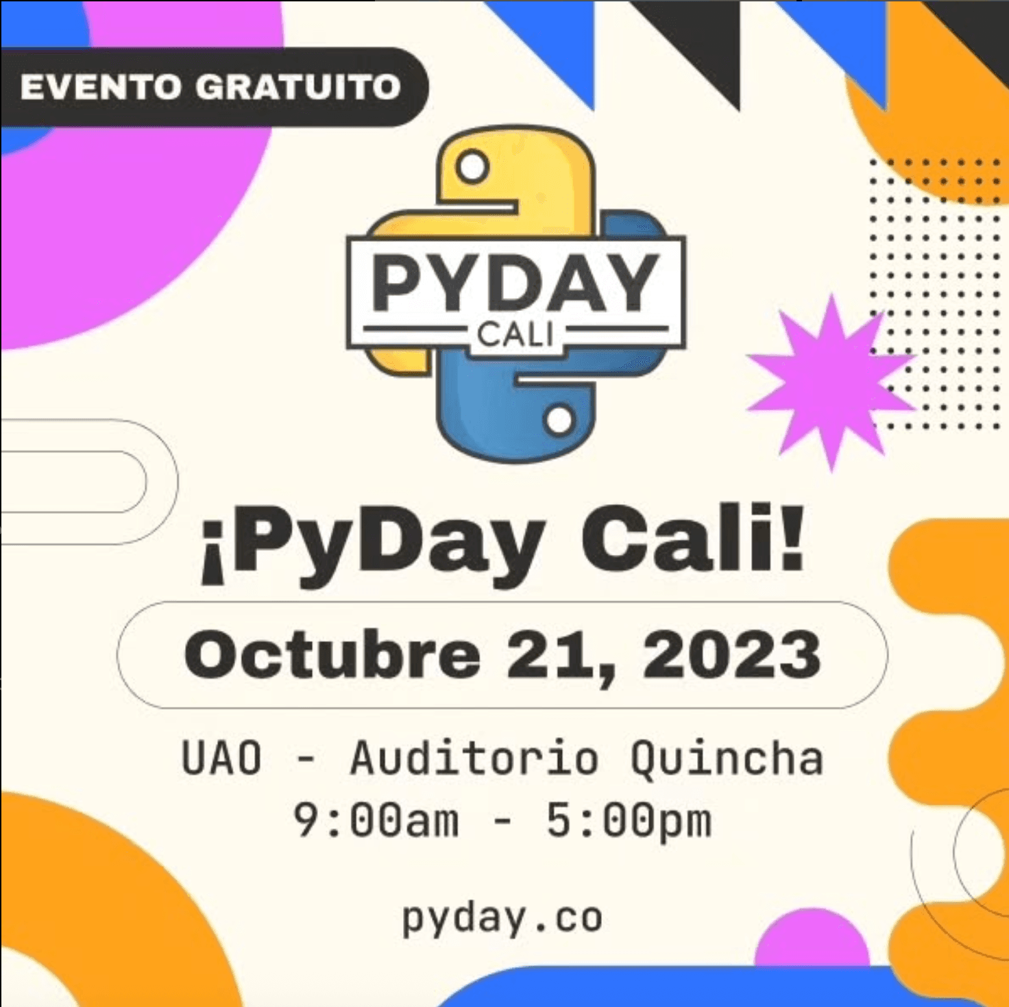 Python Day Cali