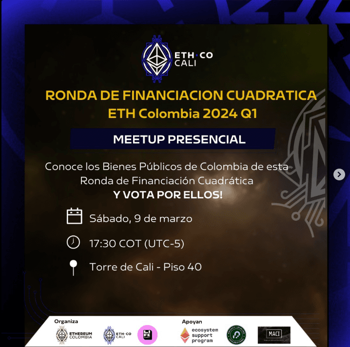 QF ETHColombia Meetup Cali