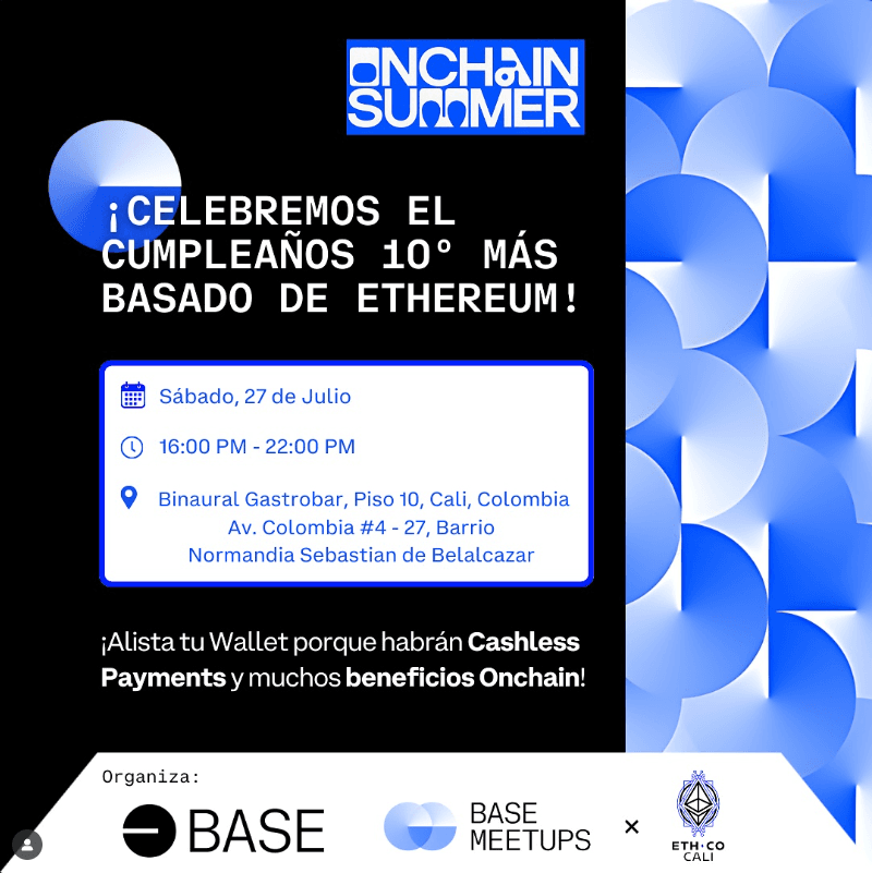 BASE Community Meetup #1 + Ethereum Birthday 2024