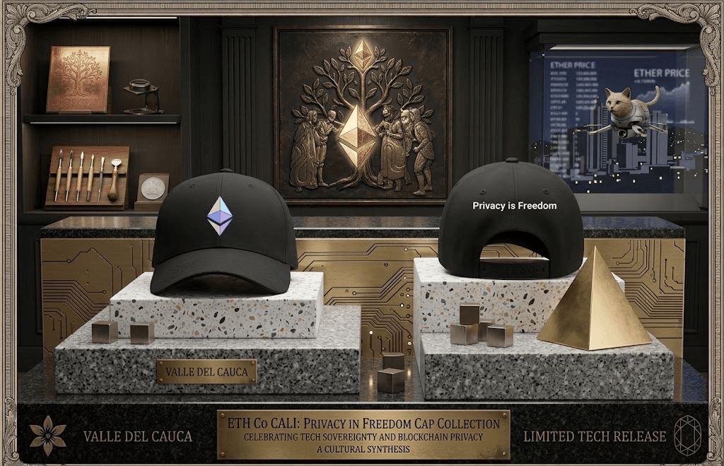 Gorra Privacy is Freedom — Octaedro